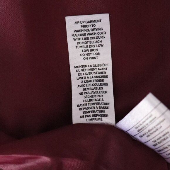 Northern Reflections Women's XL‎ Maroon Quilted Full Zip Sleeveless Jacket Vest - Picture 12 of 12